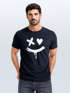 Herren T-Shirt mit Print Aufdruck Smile Techwear Fashion Streetstyle Trendmotiv Neverless®preview