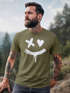 Herren T-Shirt mit Print Aufdruck Smile Techwear Fashion Streetstyle Trendmotiv Neverless®preview