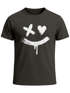 Herren T-Shirt mit Print Aufdruck Smile Techwear Fashion Streetstyle Trendmotiv Neverless®preview