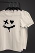 Herren T-Shirt mit Print Aufdruck Smile Techwear Fashion Streetstyle Trendmotiv Neverless®preview