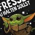 Herren T-Shirt mit Spruch Arbeit Fresse halten du sollst Montag es ist Baby Fun-Shirt lustig Parodie Moonworks®preview