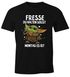 Herren T-Shirt mit Spruch Arbeit Fresse halten du sollst Montag es ist Baby Yoda Fun-Shirt lustig Parodie Moonworks®preview