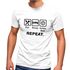 Herren T-Shirt mit Spruch Eat Sleep Repeat Mega Mix Fun-Shirt lustige Geschenke Moonworks®preview