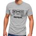 Herren T-Shirt mit Spruch Eat Sleep Repeat Mega Mix Fun-Shirt lustige Geschenke Moonworks®preview