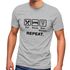 Herren T-Shirt mit Spruch Eat Sleep Repeat Mega Mix Fun-Shirt lustige Geschenke Moonworks®preview