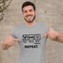 Herren T-Shirt mit Spruch Eat Sleep Repeat Mega Mix Fun-Shirt lustige Geschenke Moonworks®preview