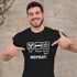 Herren T-Shirt mit Spruch Eat Sleep Repeat Mega Mix Fun-Shirt lustige Geschenke Moonworks®preview