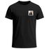 Herren T-Shirt mit Wald-Logo Outdoor Badge Naturmotiv Sommer Fashion Streetstyle Grafikshirt Kurzarm Baumwolle Neverless®preview