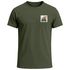 Herren T-Shirt mit Wald-Logo Outdoor Badge Naturmotiv Sommer Fashion Streetstyle Grafikshirt Kurzarm Baumwolle Neverless®preview