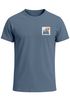 Herren T-Shirt mit Wald-Logo Outdoor Badge Naturmotiv Sommer Fashion Streetstyle Grafikshirt Kurzarm Baumwolle Neverless®preview