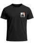 Herren T-Shirt mit Wald-Logo Outdoor Badge Naturmotiv Sommer Fashion Streetstyle Grafikshirt Kurzarm Baumwolle Neverless®preview