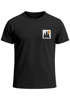 Herren T-Shirt mit Wald-Logo Outdoor Badge Naturmotiv Sommer Fashion Streetstyle Grafikshirt Kurzarm Baumwolle Neverless®preview