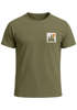 Herren T-Shirt mit Wald-Logo Outdoor Badge Naturmotiv Sommer Fashion Streetstyle Grafikshirt Kurzarm Baumwolle Neverless®preview