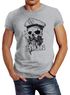 Herren T-Shirt Moin Kapitän Totenkopf Anker Bart Hamburg Fashion Streetstyle Neverless® preview