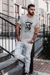 Herren T-Shirt Moin Kapitän Totenkopf Anker Bart Hamburg Fashion Streetstyle Neverless® preview