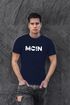 Herren T-Shirt Moin Möwe Hamburg Nordisch Norden Dialekt Guten Morgen Fun-Shirt Spruch lustig Moonworks®preview
