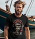 Herren T-Shirt Moin Schriftzug Gorilla Möwe Musik Aufdruck Brustprint Printshirt Fashion Streetstyle Neverless®preview