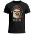 Herren T-Shirt Moin Schriftzug Gorilla Möwe Musik Aufdruck Brustprint Printshirt Fashion Streetstyle Neverless®preview