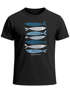 Herren T-Shirt Motiv Maritim Meer Fische Sommer Urlaub Spruch Respect the Locals  Fashion Streetstyle Neverless®preview