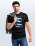 Herren T-Shirt Motiv Maritim Meer Fische Sommer Urlaub Spruch Respect the Locals  Fashion Streetstyle Neverless®preview