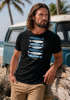 Herren T-Shirt Motiv Maritim Meer Fische Sommer Urlaub Spruch Respect the Locals  Fashion Streetstyle Neverless®preview