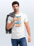 Herren T-Shirt Motiv Maritim Meer Fische Sommer Urlaub Spruch Respect the Locals  Fashion Streetstyle Neverless®preview