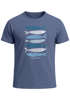 Herren T-Shirt Motiv Maritim Meer Fische Sommer Urlaub Spruch Respect the Locals  Fashion Streetstyle Neverless®preview