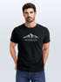 Herren T-Shirt Mountain Graphic Print Adventure Design Nature Fashion Urban Outdoor Streetstyle Neverless®preview