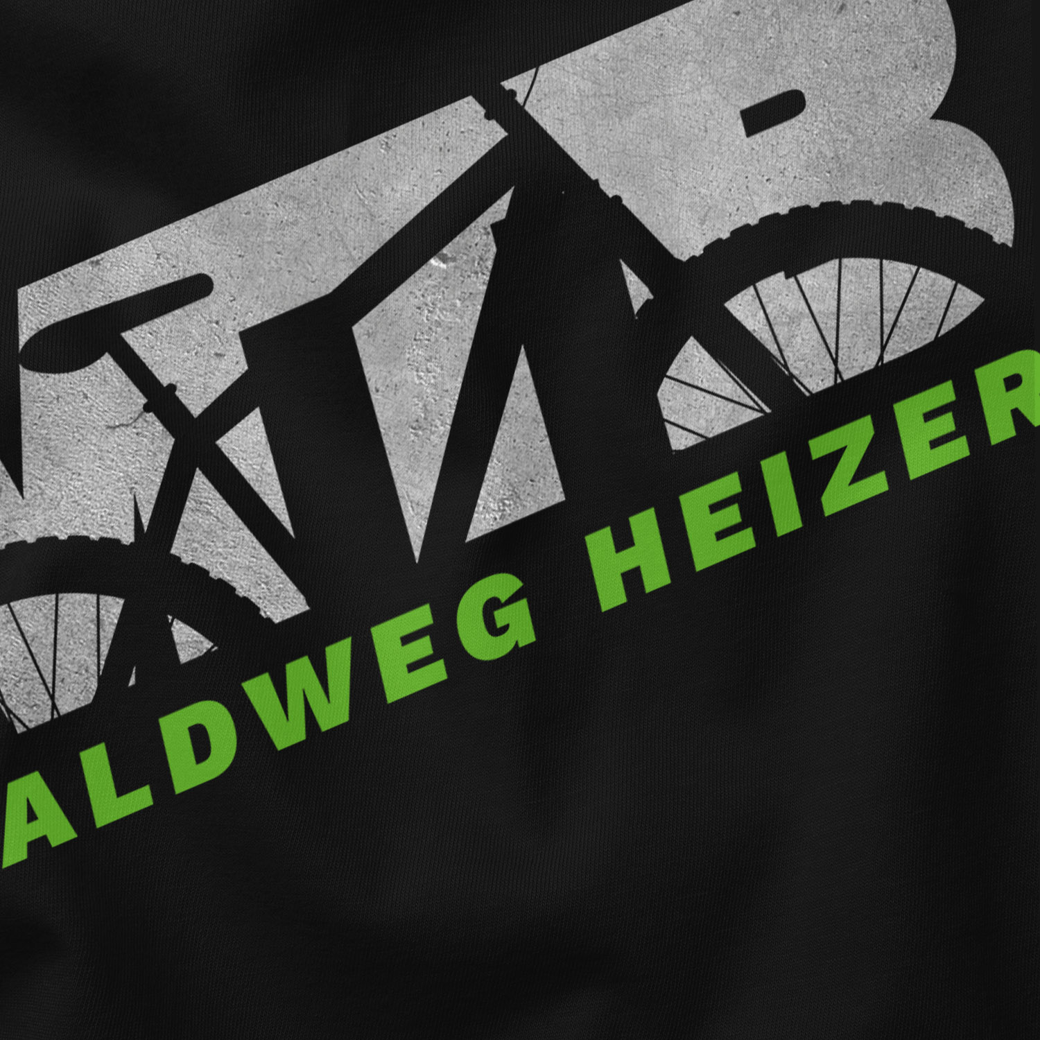 Herren T-Shirt MTB Downhill Mountainbike Spruch Waldweg Heizer Fun-Shirt |  eBay