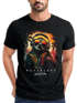Herren T-Shirt Musik DJ Chill Faultier Print Aufdruck Relax Sommer Fashion Streetstyle Neverless®preview