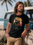 Herren T-Shirt Musik DJ Chill Faultier Print Aufdruck Relax Sommer Fashion Streetstyle Neverless®preview