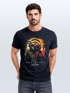 Herren T-Shirt Musik DJ Chill Faultier Print Aufdruck Relax Sommer Fashion Streetstyle Neverless®preview