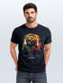 Herren T-Shirt Musik DJ Chill Faultier Print Aufdruck Relax Sommer Fashion Streetstyle Neverless®preview