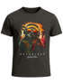 Herren T-Shirt Musik DJ Chill Faultier Print Aufdruck Relax Sommer Fashion Streetstyle Neverless®preview