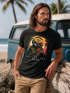 Herren T-Shirt Musik DJ Chill Faultier Print Aufdruck Relax Sommer Fashion Streetstyle Neverless®preview