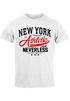 Herren T-Shirt New York Athletic Slim Fit Neverless®preview