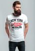 Herren T-Shirt New York Athletic Slim Fit Neverless®preview