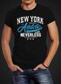 Herren T-Shirt New York Athletic Slim Fit Neverless®preview