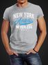 Herren T-Shirt New York Athletic Slim Fit Neverless®preview