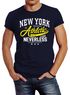 Herren T-Shirt New York Athletic Slim Fit Neverless®preview