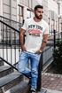 Herren T-Shirt New York Athletic Slim Fit Neverless®preview