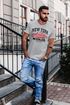 Herren T-Shirt New York Athletic Slim Fit Neverless®preview