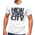 Herren T-Shirt New York City Schriftzug Print Fashion Streetstyle Neverless®preview