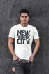 Herren T-Shirt New York City Schriftzug Print Fashion Streetstyle Neverless®preview