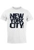 Herren T-Shirt New York City Schriftzug Print Fashion Streetstyle Neverless®preview
