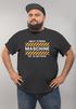 Herren T-Shirt -Nicht stören- Maschine ist in Betrieb lustiges Spruch Fun-Shirt Moonworks®preview