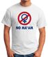 Herren T-Shirt No Ma'am No Maam Club Fasching Karneval Junggesellenabschied 90er Fun-Shirt Moonworks®preview