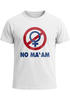 Herren T-Shirt No Ma'am No Maam Club Fasching Karneval Junggesellenabschied 90er Fun-Shirt Moonworks®preview