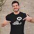 Herren T-Shirt Nö! Nein Katze pupsen furzen kein Bock Motivation Fun-Shirt Spruch lustig Moonworks®preview