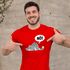 Herren T-Shirt Nö! Nein Katze pupsen furzen kein Bock Motivation Fun-Shirt Spruch lustig Moonworks®preview